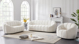 Elijah Modern Velvet Sofa with Deep Channel Tufting - Luxurious Comfort for Contemporary Spaces