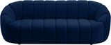 Elijah Modern Velvet Sofa with Deep Channel Tufting - Luxurious Comfort for Contemporary Spaces