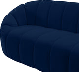 Elijah Modern Velvet Sofa with Deep Channel Tufting - Luxurious Comfort for Contemporary Spaces