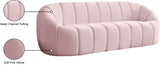 Elijah Modern Velvet Sofa with Deep Channel Tufting - Luxurious Comfort for Contemporary Spaces