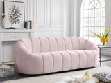 Elijah Modern Velvet Sofa with Deep Channel Tufting - Luxurious Comfort for Contemporary Spaces