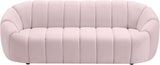 Elijah Modern Velvet Sofa with Deep Channel Tufting - Luxurious Comfort for Contemporary Spaces