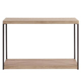 Wood & Metal Console Table