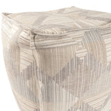 Prisma Natural Square Pouf