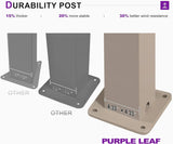 PURPLE LEAF Athena Louvered Pergola Modern Champagne Pergola with Adjustable Roof for Deck Backyard Garden