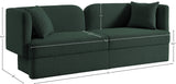Marcel Contemporary Sofa with Curved Back Design, Plush Comfort, and Elegant Boucle Fabric Finish