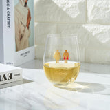 It Was Never a Dress, It Was Always a Cape Wine Glass