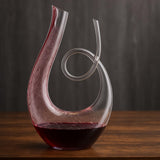 Art Series Swirl Wine Decanter – Hand Blown, Lead-Free Glass