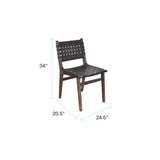 Dovenby Leather Side Chair