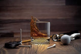 The Wine Savant Golf Ball Whiskey Glasses Set of 2-8oz Golf Gifts (2 pack)