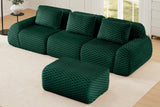 LAURENT 114" 3-Seater Sofa with 1 Ottoman