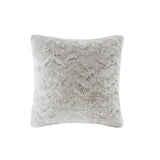 20x20" Faux Fur Throw Pillow