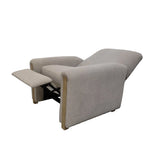 Modern High Back Recliner, Light Grey*