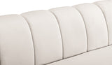 Beaumont Velvet Sofa - Luxurious Black Upholstery with Gold-Tipped Legs & Deep Tufted Comfort Design