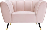 Beaumont Velvet Modern Chair – Luxurious Black Upholstery with Gold-Tipped Legs & Deep Tufting Comfort