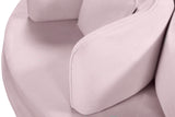 Circlet Velvet Round Sofa Settee with Gold Iron Legs - Elegant Contemporary Design for Your Home