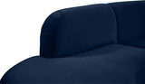 Rosa Velvet Three-Piece Sectional Sofa – Stylish Comfort for Modern Living Rooms and Spaces