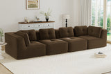 CORDELIA 151" 4-Seater High Armrest Sofa