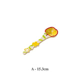 Cute Fruit Ceramic Spoon for Dessert & Kids