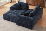 ELARA 108" Chenille Left Chaise Sofa