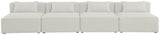 Cube Modular Sofa - Elegant Linen Textured Upholstery for Custom Comfort and Contemporary Style