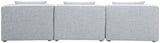 Cube Modular Sofa - Elegant Linen Textured Upholstery for Custom Comfort and Contemporary Style