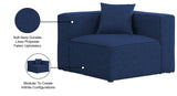 Cube Modular Corner Chair in Elegant Linen Fabric - Create Your Dream Seating Arrangement Today!
