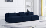 Cube Modular Sofa - Elegant Linen Textured Upholstery for Custom Comfort and Contemporary Style