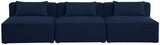 Cube Modular Sofa - Elegant Linen Textured Upholstery for Custom Comfort and Contemporary Style