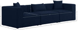 Cube Modular Sofa - Elegant Linen Textured Upholstery for Custom Comfort and Contemporary Style