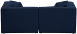 Cube Modular Sofa - Elegant Linen Textured Upholstery for Custom Comfort and Contemporary Style