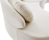Vivacious Velvet Sectional Sofa Set with Gold & Chrome Legs, Pillows Included for Ultimate Comfort