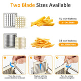 French Fry Cutter, Stainless Steel