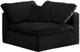 Cozy Armless Modular Chair: Luxurious Fiber-Filled Cushions for Ultimate Comfort and Style