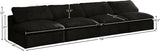 Cozy Modular Armless Sofa – Experience Cloud-Like Comfort with Soft Fiber-Filled Cushions Today!