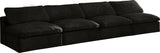 Cozy Modular Armless Sofa – Experience Cloud-Like Comfort with Soft Fiber-Filled Cushions Today!