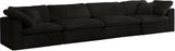 Cozy Modular Sofa: Embrace Cloud-Like Comfort with Soft Fiber Cushions for Ultimate Relaxation