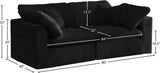 Cozy Modular Sofa: Embrace Cloud-Like Comfort with Soft Fiber Cushions for Ultimate Relaxation