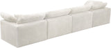 Cozy Modular Sofa: Embrace Cloud-Like Comfort with Soft Fiber Cushions for Ultimate Relaxation