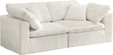 Cozy Modular Sofa: Embrace Cloud-Like Comfort with Soft Fiber Cushions for Ultimate Relaxation