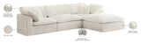 Cozy Velvet Modular Sectional Sofa - Cloud-Like Comfort with Elegant Design for Any Living Space