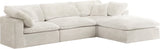 Cozy Velvet Modular Sectional Sofa - Cloud-Like Comfort with Elegant Design for Any Living Space
