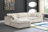 Cozy Velvet Modular Sectional Sofa - Cloud-Like Comfort with Elegant Design for Any Living Space