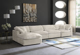 Cozy Velvet Modular Sectional Sofa - Cloud-Like Comfort with Elegant Design for Any Living Space