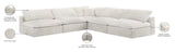 Cozy Velvet Modular Sectional Sofa - Cloud-Like Comfort with Elegant Design for Any Living Space