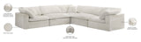 Cozy Velvet Modular Sectional Sofa - Cloud-Like Comfort with Elegant Design for Any Living Space