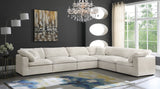 Cozy Velvet Modular Sectional Sofa - Cloud-Like Comfort with Elegant Design for Any Living Space