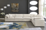 Cozy Velvet Modular Sectional Sofa - Cloud-Like Comfort with Elegant Design for Any Living Space