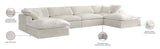 Cozy Velvet Modular Sectional Sofa - Cloud-Like Comfort with Elegant Design for Any Living Space
