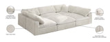 Cozy Velvet Modular Sectional Sofa - Cloud-Like Comfort with Elegant Design for Any Living Space